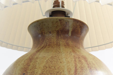 Vintage Studio Pottery Table Lamp