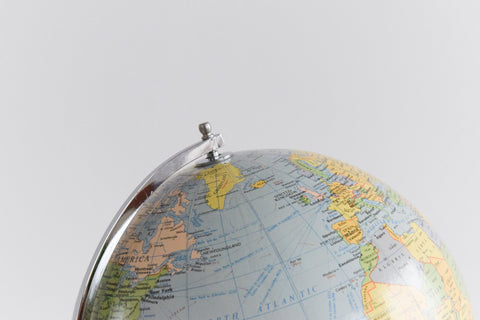Vintage Small 'Planet' Globe Circa 1950s