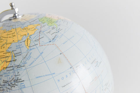 Vintage Small 'Planet' Globe Circa 1950s