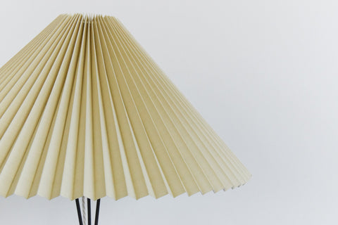 Vintage Style Black Metal Tripod Floor Lamp