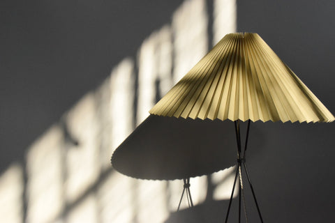 Vintage Style Black Metal Tripod Floor Lamp