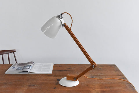 Vintage White Anglepoise Maclamp for Habitat