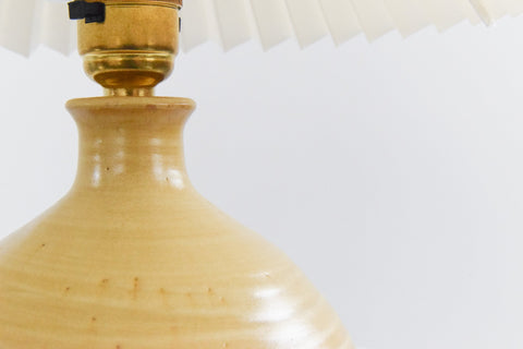 Vintage Small Studio Pottery Table Lamp