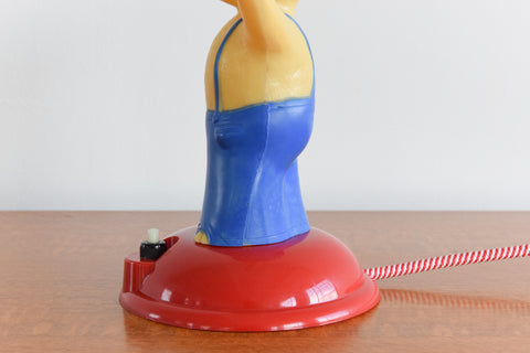 Vintage Plastic Sooty Light