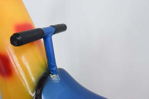 Vintage Large Fairground Ride On Fibreglass Giraffe