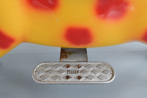 Vintage Large Fairground Ride On Fibreglass Giraffe