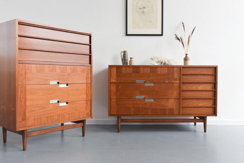 Vintage Pair of American of Martinsville Drawers
