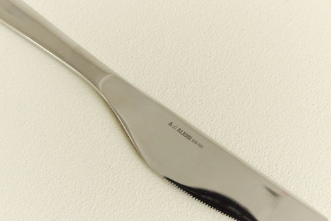 16 Piece Contemporary Adi Alessi Stainless Steel Cutlery Set Designed by Jasper Morrison