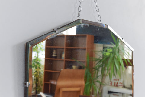 Vintage Frameless Mirror
