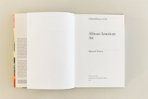 African-American Art Book by Sharon F. Patton