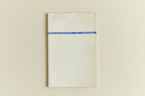 Vintage Book - Architecture in Finland, Exhibition Catalogue 1957