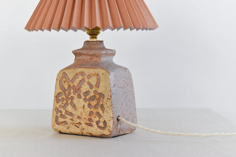 Vintage Studio Pottery Table Lamp Base by Barbara Davidson Pottery