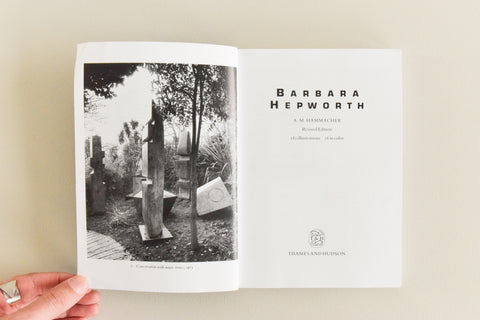 Barbara Hepworth Book by A M Hammacher