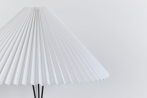 Vintage Style Black Metal Tripod Floor Lamp