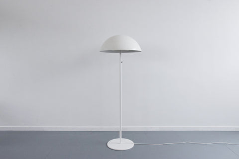 IKEA 365+ BRASA White Metal Floor Lamp