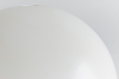 IKEA 365+ BRASA White Metal Floor Lamp