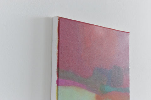Contemporary Original Small Abstract Acrylic on Canvas Painting by Jim Ridout