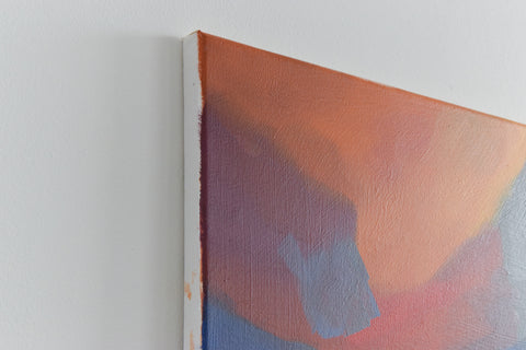 Contemporary Original Small Abstract Acrylic on Canvas Painting by Jim Ridout