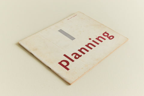 Vintage Book - Planning / The Magazine of the Architectural Group August 1946