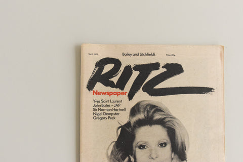 Vintage Ritz Newspaper / Magazine No. 3 Dated 1977 Bailey and Litchfield