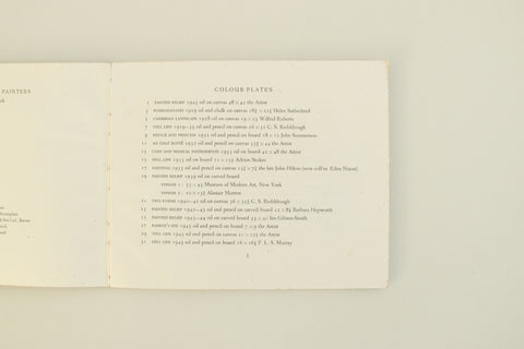 Vintage 1940s Penguin Modern Painters Book Ben Nicholson by John Summerson