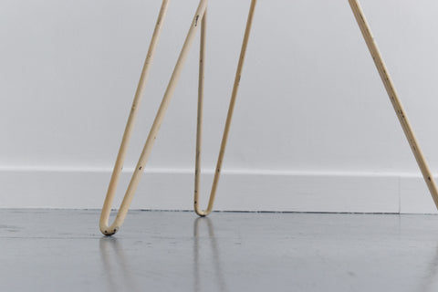 Vintage 1950s French Daisy Design Side / Coffee Table