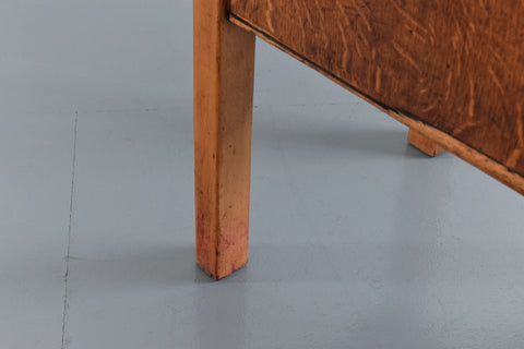 Vintage 1950s Oak Desk