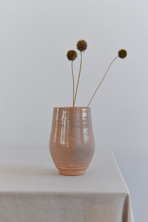 Vintage 1950s Studio Pottery Vase by Potter Heather Marie Webster (Martin)