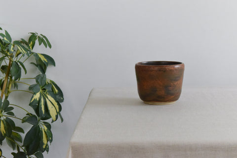 Vintage 1960s Studio Pottery Plant Pot by Potter Heather Marie Martin (Webster)