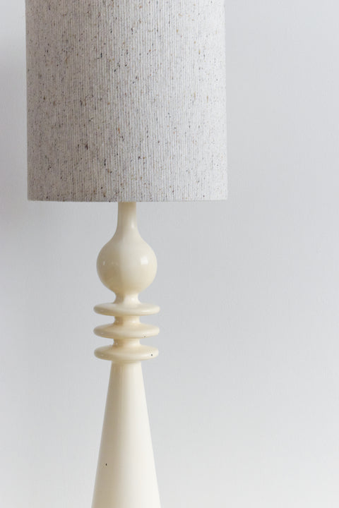 Vintage 1970s Tall Sculptural Lamp Base