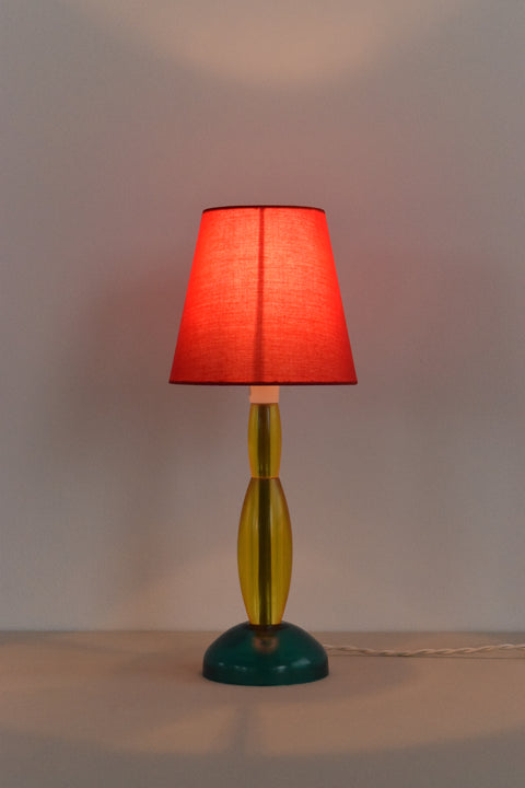 Vintage 1996 IKEA Small Memphis Style DESS Table Lamp