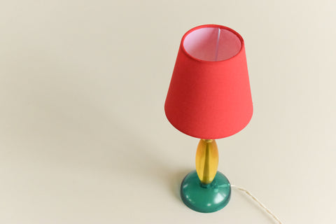 Vintage 1996 IKEA Small Memphis Style DESS Table Lamp