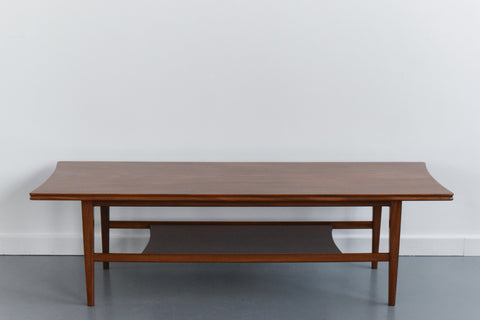 Vintage Afromosia Two Tier Coffee Table By Richard Hornby For Heals