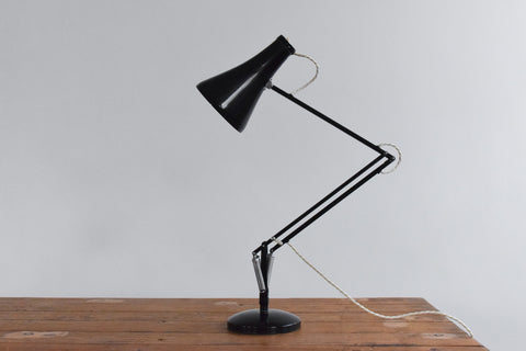 Vintage Black Anglepoise Lamp Model 75 by Herbert Terry & Sons