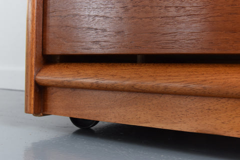 Vintage Teak Tallboy Chest of Drawers by Austinsuite