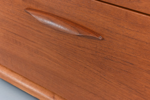 Vintage Teak Tallboy Chest of Drawers by Austinsuite