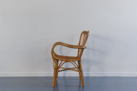 Vintage Bamboo Armchair