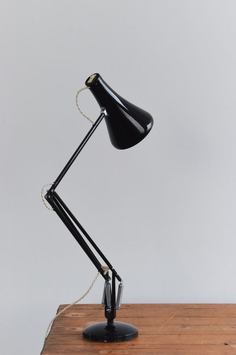 Vintage Black Anglepoise Lamp Model 75 by Herbert Terry & Sons