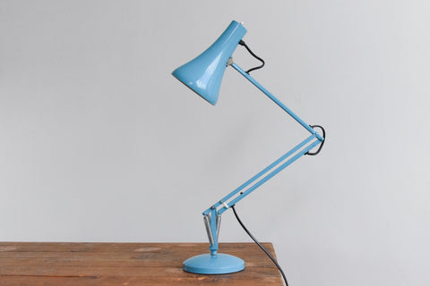 Vintage Blue Anglepoise Apex 90 Lamp by Herbert Terry & Sons