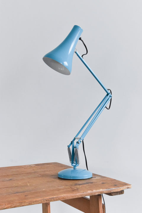 Vintage Blue Anglepoise Apex 90 Lamp by Herbert Terry & Sons