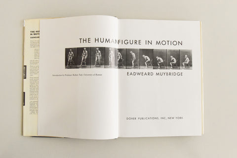 Vintage Book The Human Figure in Motion by Eadward Muybridge