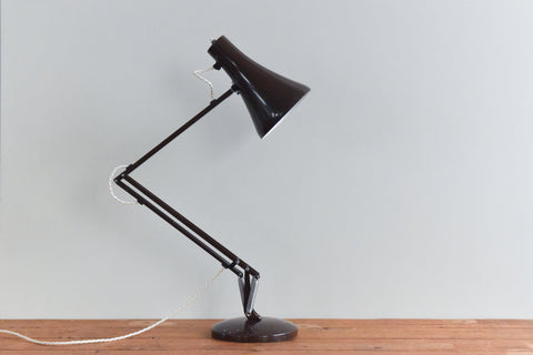 Vintage Nut Brown Anglepoise Apex 90 Lamp by Herbert Terry & Sons