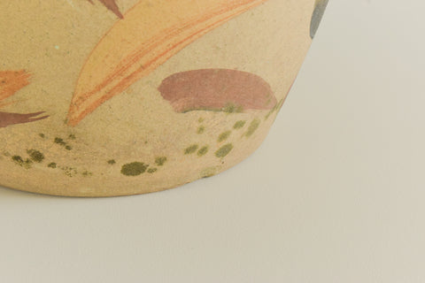 Vintage Ceramic Outdoor Patterned Plant Pot