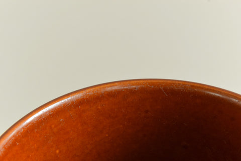 Vintage Brown Drip Glaze West German Style Plant Pot