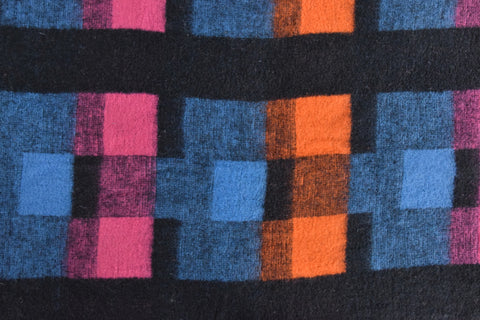 Vintage Checked Fleece Blanket by Estoril