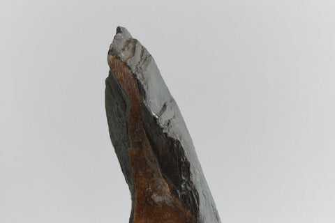 Vintage Cumbrian Slate Sculpture on Wooden Plinth