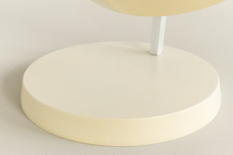Vintage Danish Cream Table Top Vanity Mirror by Termotex