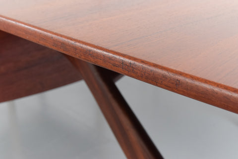 Vintage Danish Metamorphic Table By Arne Hovmand Olsen For Mogens Kold