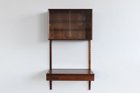 Vintage Danish Rosewood System Cado Wall Unit / Desk by Poul Cadovius for Royal System