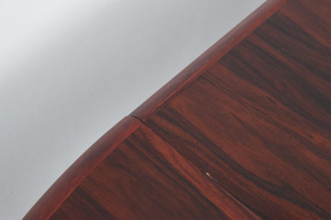 Vintage Danish Scovby Extending Round Dining Table in Rosewood
